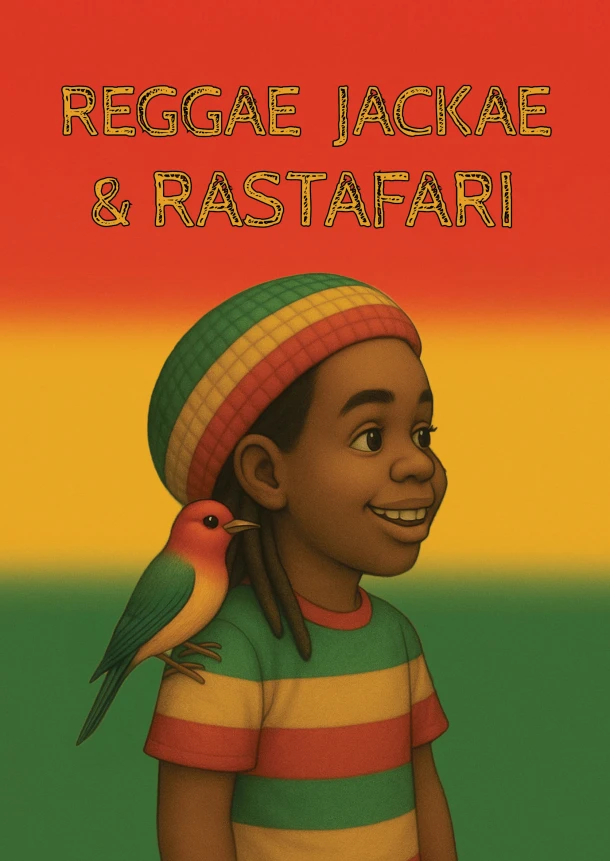 Reggae Jackae & Rastafari – Jacky Krassenburg – boek cover