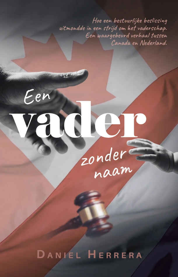 Een vader zonder naam – Daniel Herrera – boek cover