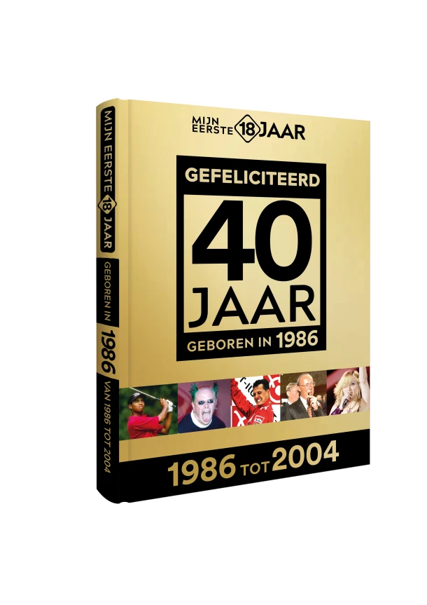 Geboren 1986 – Mijn eerste 18 jaar – boek cover
