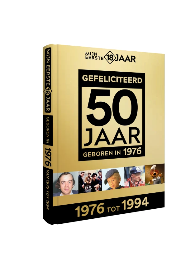 Geboren 1976 – Mijn eerste 18 jaar – boek cover