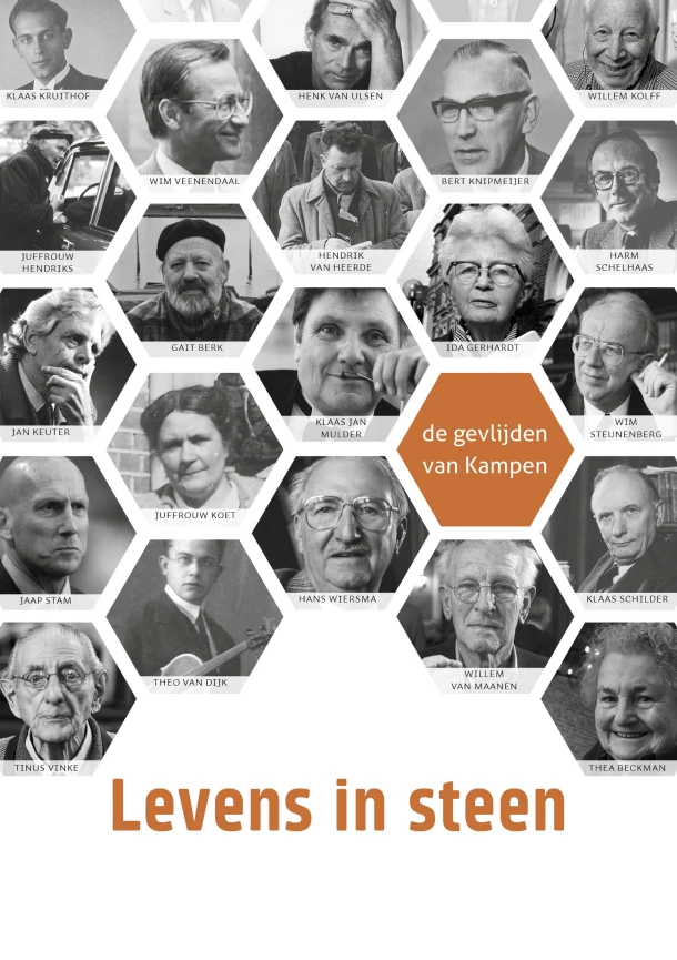 Levens in steen – Rinus van Warven – boek cover