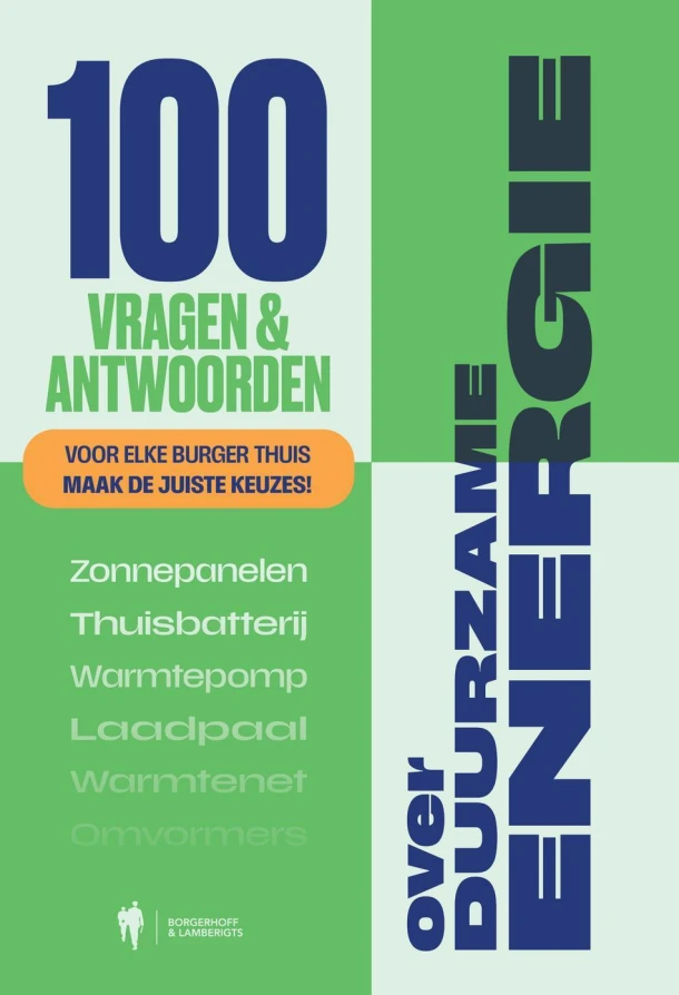 100 vragen en antwoorden over duurzame energie – boek cover