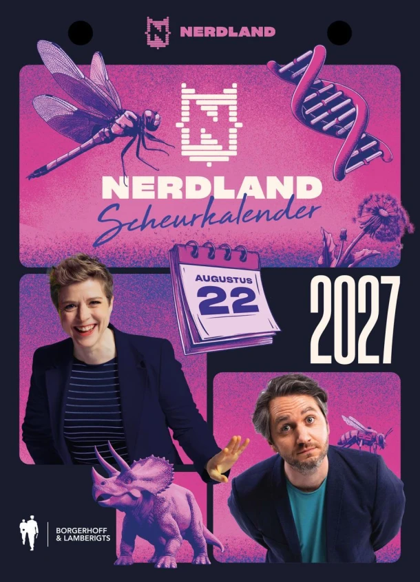 Scheurkalender Nerdland 2027 – boek cover