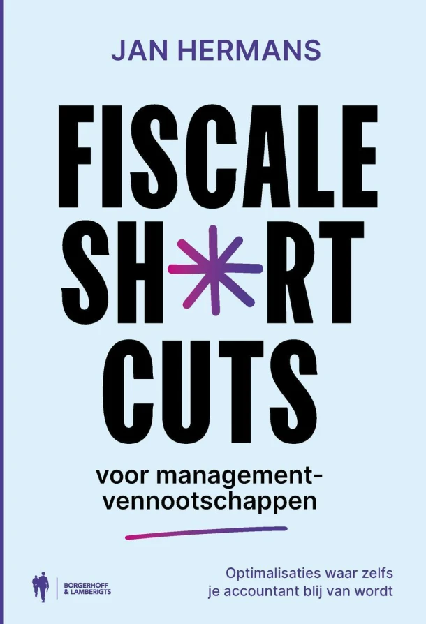 Fiscale shortcuts voor managementvennootschappen – Jan Hermans – boek cover