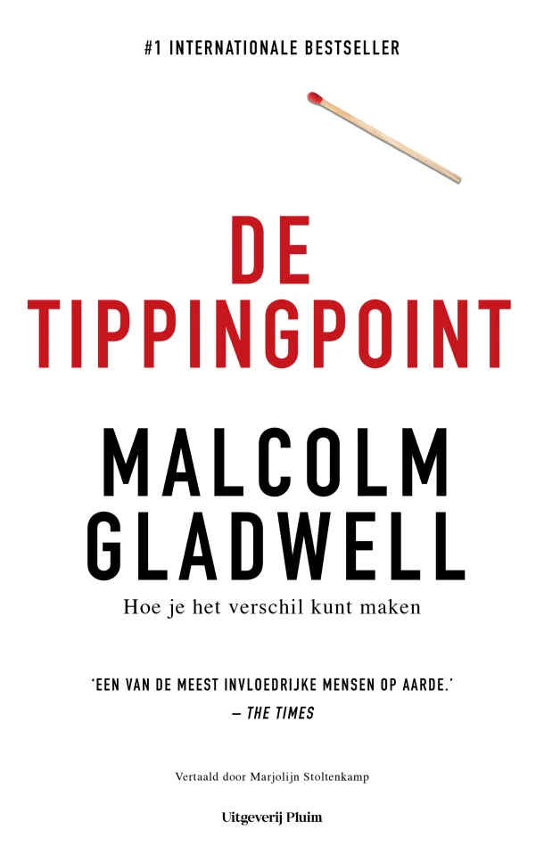 De tippingpoint – Malcolm Gladwell – boek cover