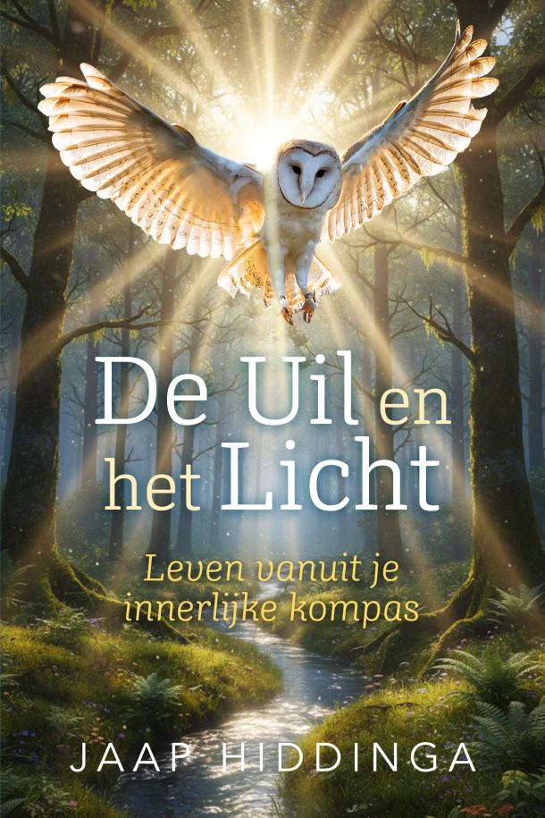 De Uil en het Licht – Jaap Hiddinga – boek cover