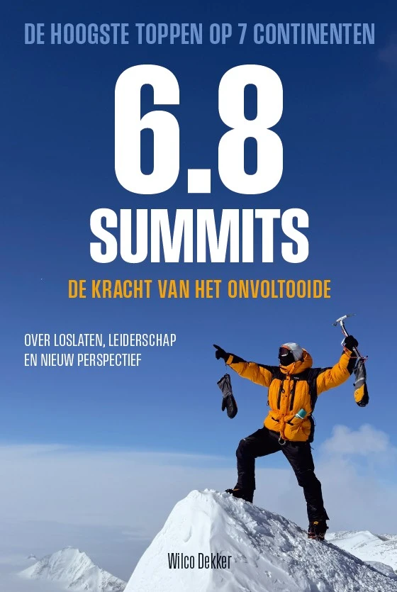 6.8. Summits De kracht van het onvoltooide – Wilco Dekker – boek cover