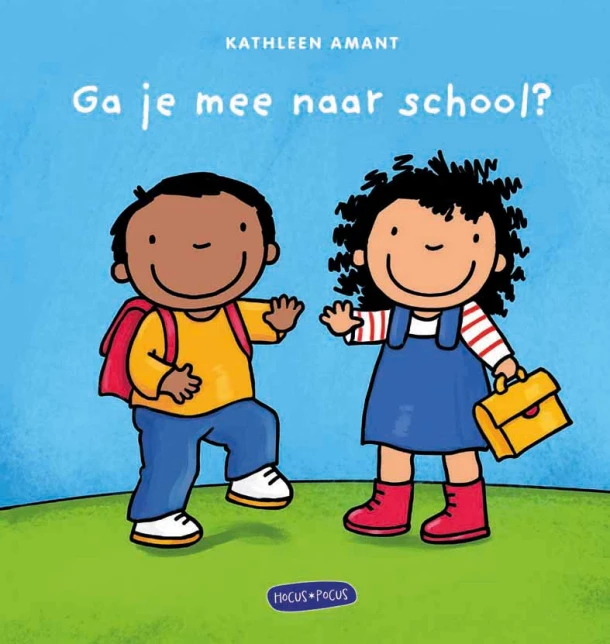 Ga je mee naar school? – Kathleen Amant – boek cover