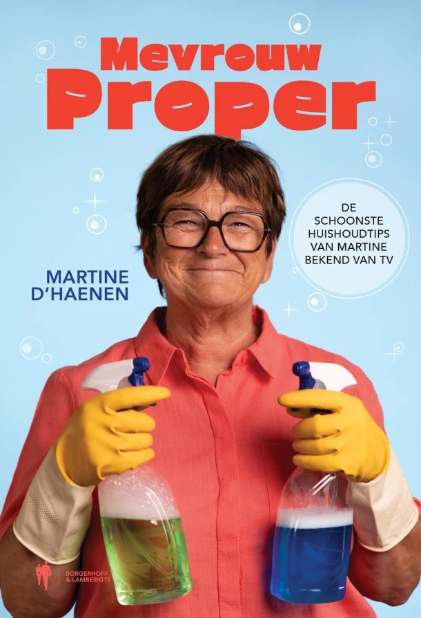 Mevrouw Proper – Martine D‘haenen – boek cover