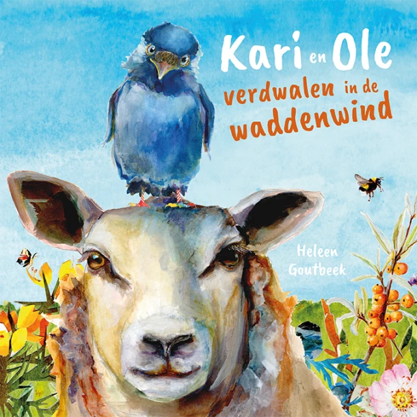 Kari en Ole verdwalen in de waddenwind – Heleen Goutbeek – boek cover