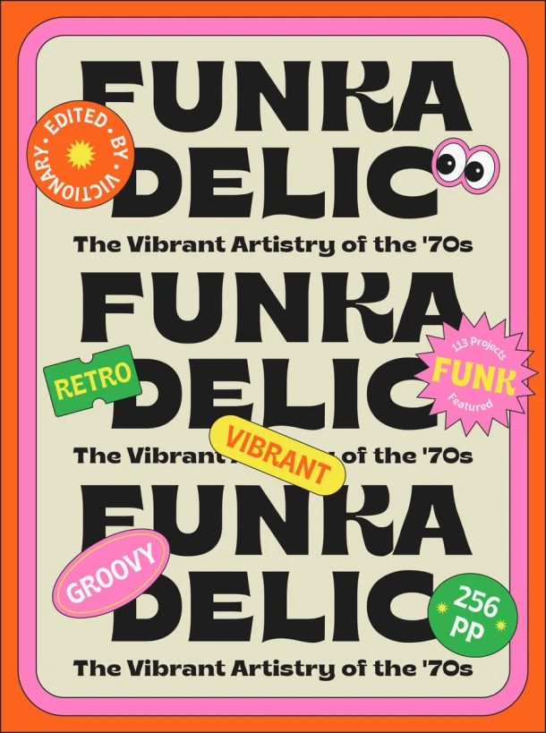 Funkadelic: The Vibrant Artistry of the '70s – Victionary – boek cover
