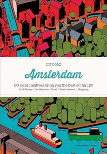 CITIx60 City Guides - Amsterdam (Upated Edition) – Victionary – boek cover