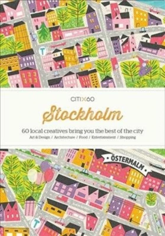 CITIx60 City Guides - Stockholm (Updated Edition) – boek cover