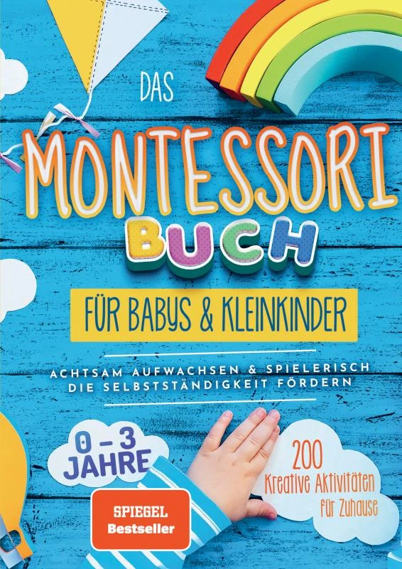 Das Montessori Buch für Babys und Kleinkinder (S/W Version) – Maria Stampfer – boek cover