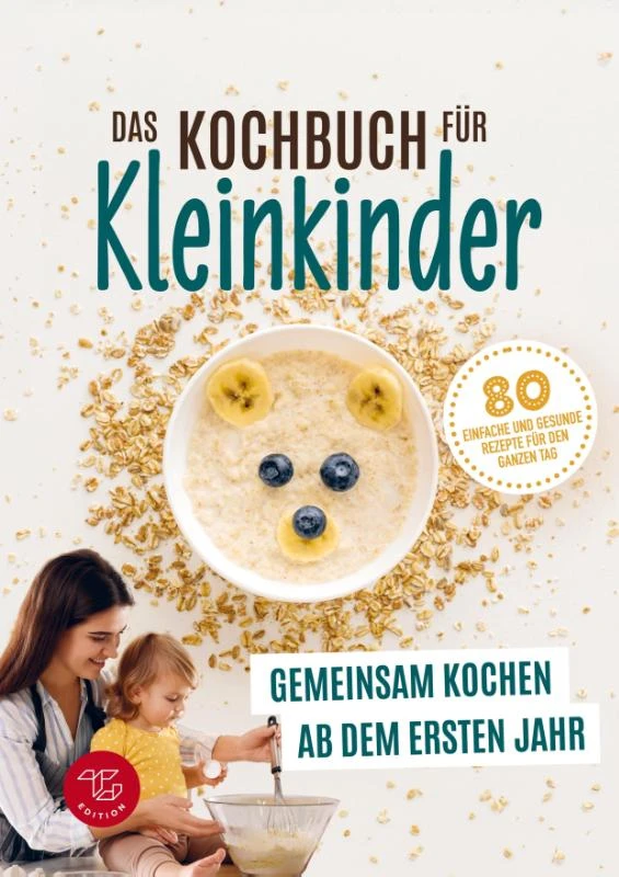 Das Kochbuch für Kleinkinder ab 1 (S/W-Version) – TG Edition – boek cover