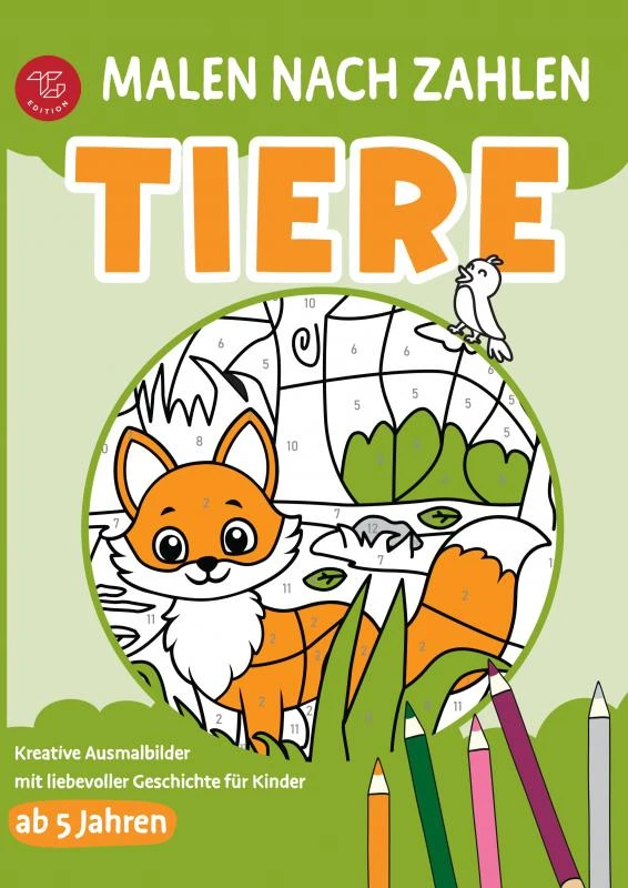 Malen nach Zahlen für Kinder - Tiere – boek cover