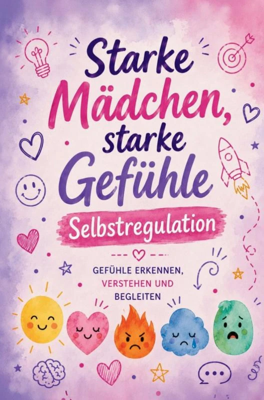 Selbstregulation für Kinder - Starke Mädchen, starke Gefühle – Alma Wieser – boek cover