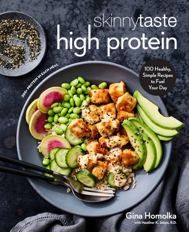 Skinnytaste High Protein – Gina Homolka – boek cover