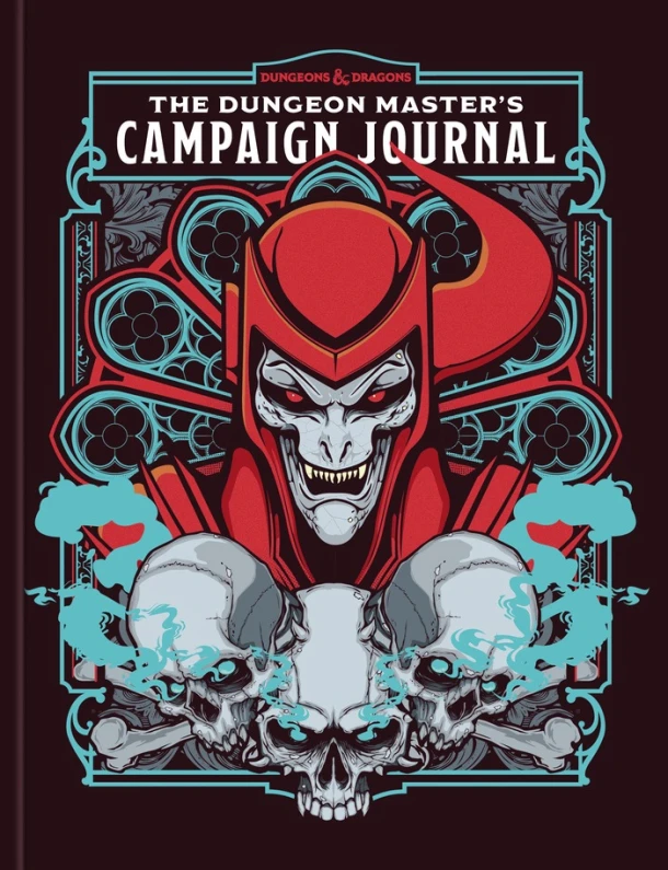 The Dungeon Master's Campaign Journal (Dungeons & Dragons) – Official Dungeons & Dragons Licensed – boek cover