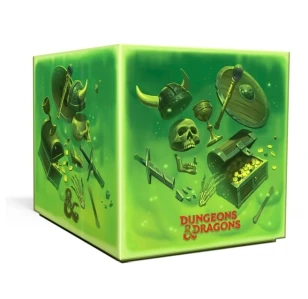 Gelatinous Cube Board Set (Dungeons & Dragons): 4 Foldable and Double-Sided Dry-Erase Boards in a Keepsake Box – Official Dungeons & Dragons Licensed – boek cover