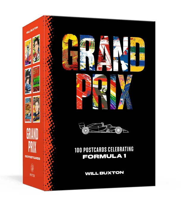 Grand Prix Postcards – Will Buxton – boek cover