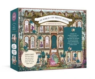 The World of the Bronte Sisters: A Conversation Puzzle – Jacqui Oakley – boek cover