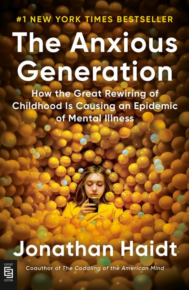 The Anxious Generation – Jonathan Haidt – boek cover