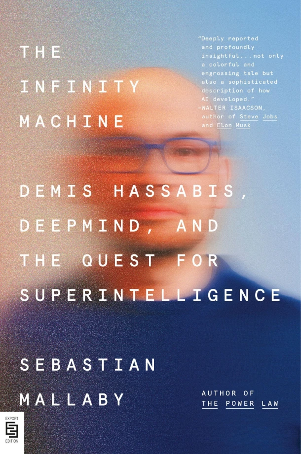 The Infinity Machine – Sebastian Mallaby – boek cover