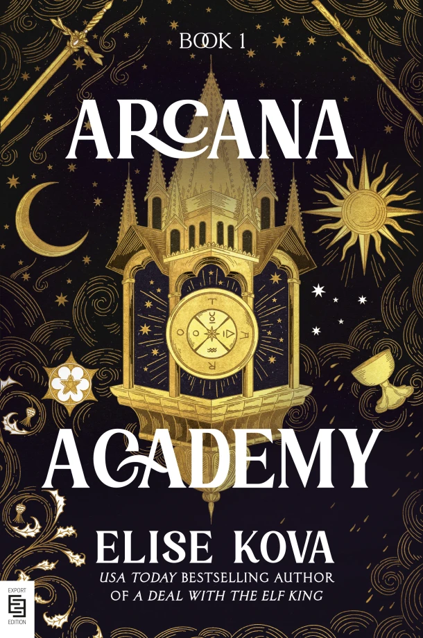Arcana Academy – Elise Kova – boek cover
