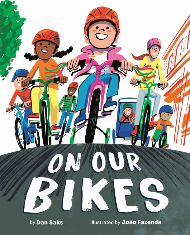 On Our Bikes – Dan Saks – boek cover