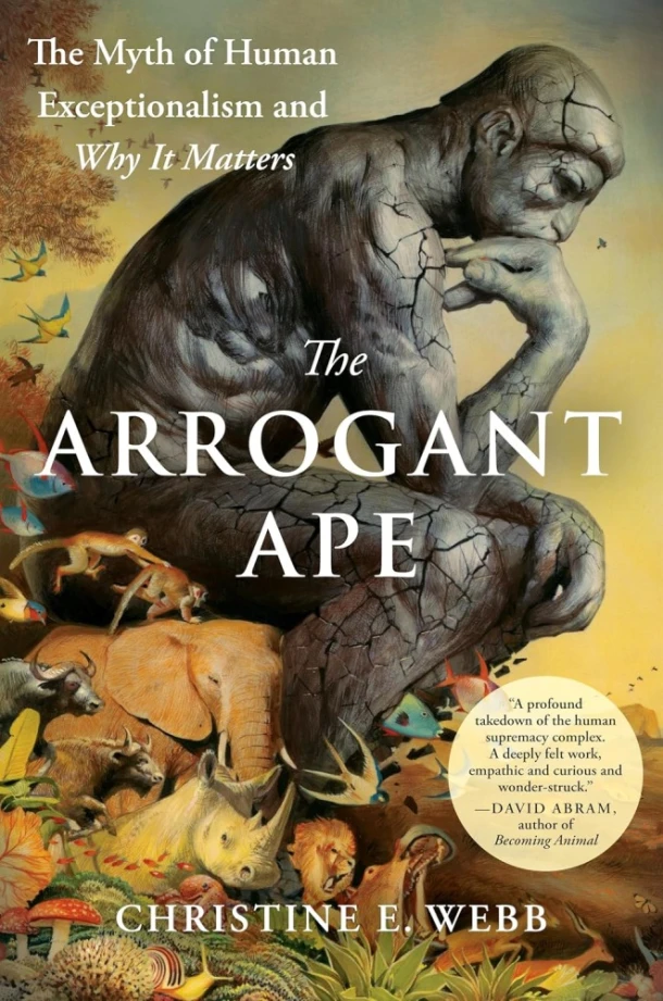 The Arrogant Ape – Christine Webb – boek cover