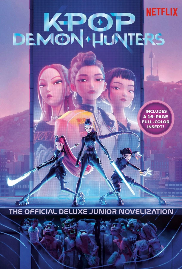 Kpop Demon Hunters: The Official Deluxe Junior Novelization – Jessica Yoon – boek cover