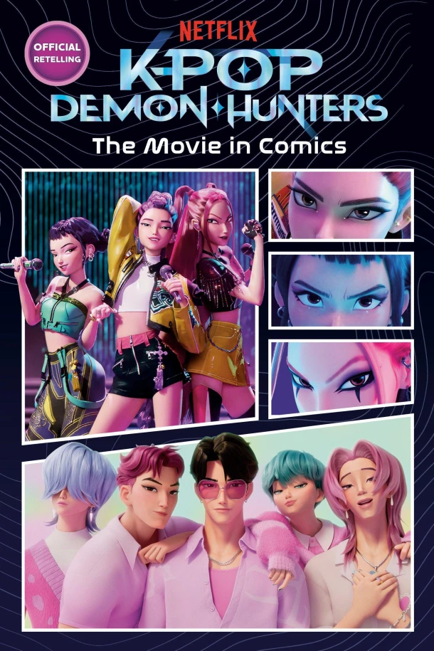 KPop Demon Hunters: The Movie in Comics – Random House – boek cover