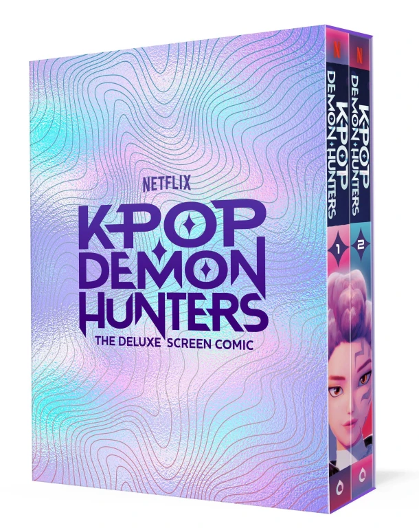 KPop Demon Hunters: The Official Screen Comic Boxed Set – Netflix – boek cover