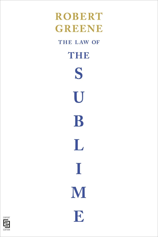 The Law of the Sublime – Robert Greene – boek cover