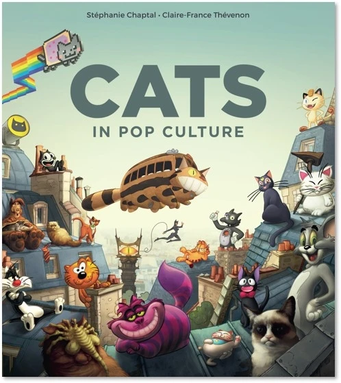 Cats in Pop Culture – Stephanie Chaptal – boek cover