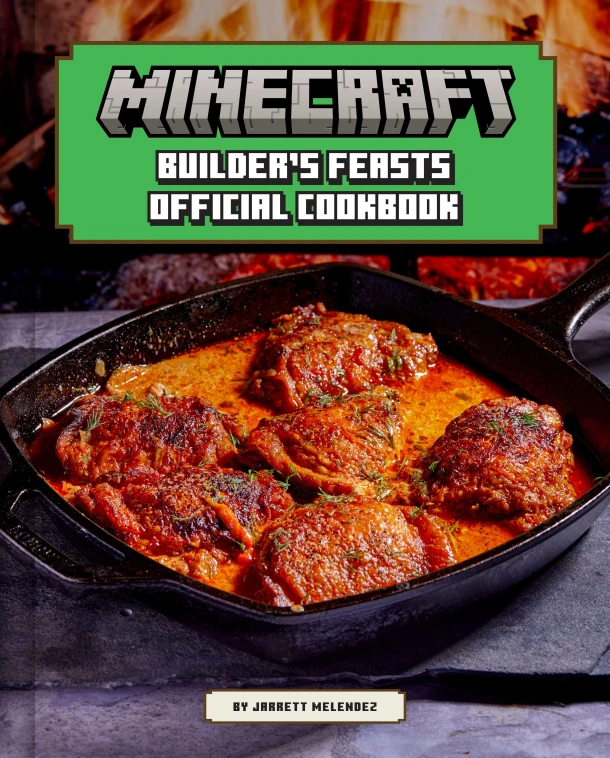 Minecraft: Builder's Feasts – Jarrett Melendez – boek cover