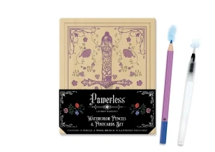 Lauren Roberts: Powerless Watercolor Pencils and Postcards Set – Insight Insight Editions – boek cover