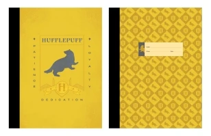 Harry Potter: Hufflepuff Composition Notebook Set (Set of 2) – Insight Editions – boek cover