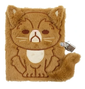 Harry Potter: Crookshanks Plush Lock & Key Diary – Insight Editions – boek cover