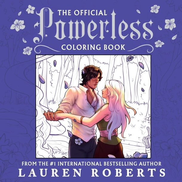 The Official Powerless Coloring Book – Lauren Roberts – boek cover