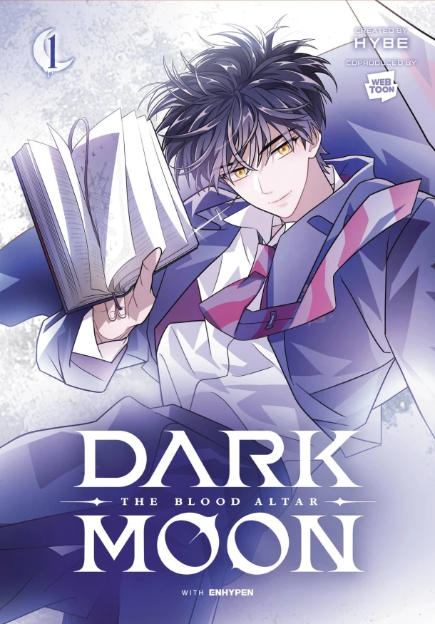 DARK MOON: THE BLOOD ALTAR, Vol. 1 (comic) – Chana Conley – boek cover