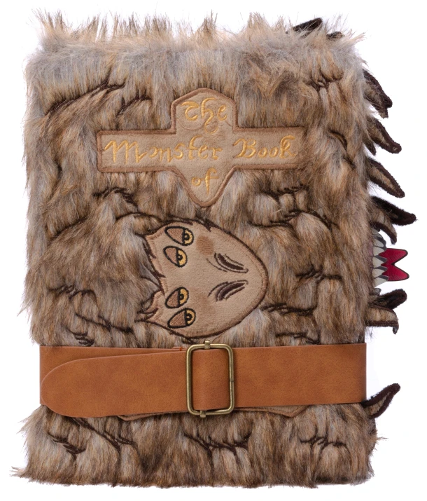 Harry Potter: Monster Book of Monsters Plush Journal – Insight Insight Editions – boek cover