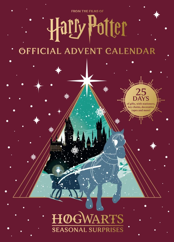Harry Potter Official Advent Calendar Hogwarts Seasonal Surprises – Insight Editions – boek cover