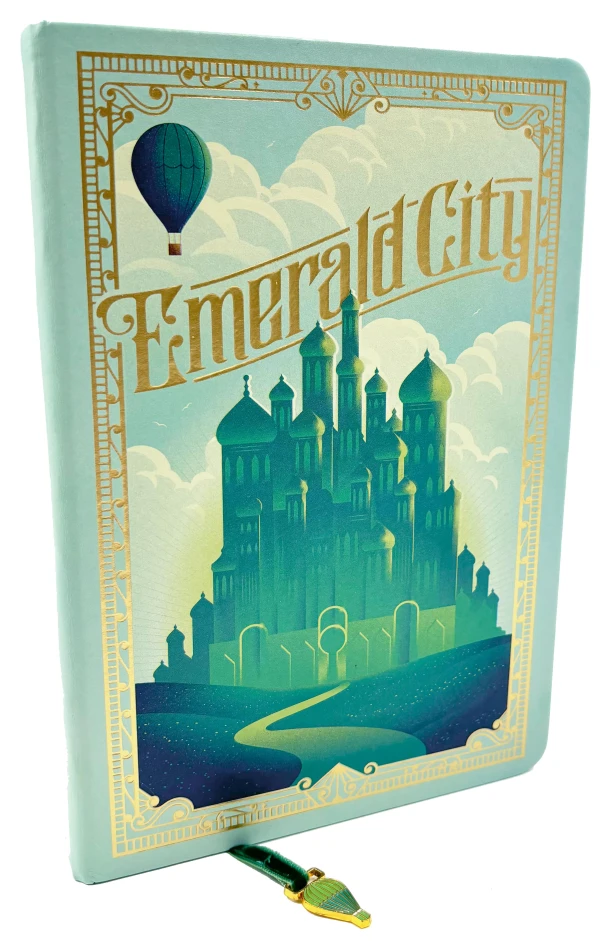 Wicked: Emerald City Journal with Ribbon Charm – Insights – boek cover