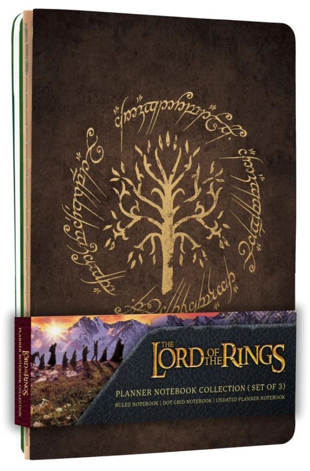 Lord of the Rings Planner Notebook Collection (Set of 3) – Insight Editions – boek cover