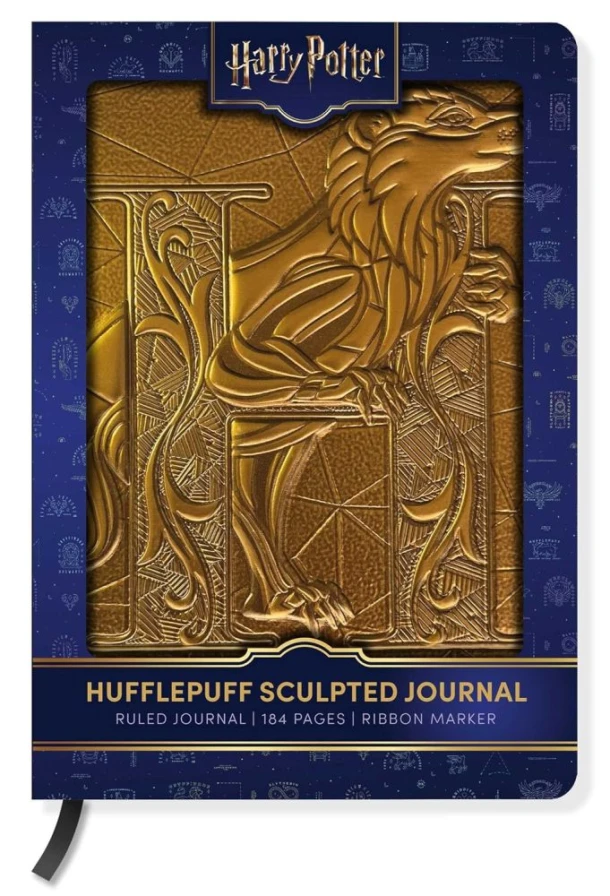 Harry Potter Sculpted Journal: Hufflepuff – Insight Editions – boek cover