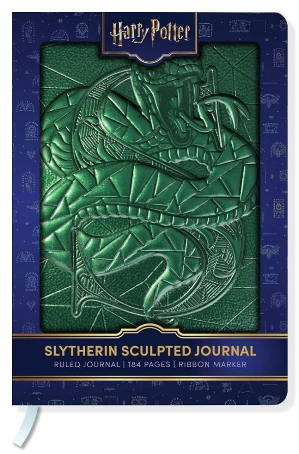 Harry Potter Sculpted Journal: Slytherin – Insight Editions – boek cover