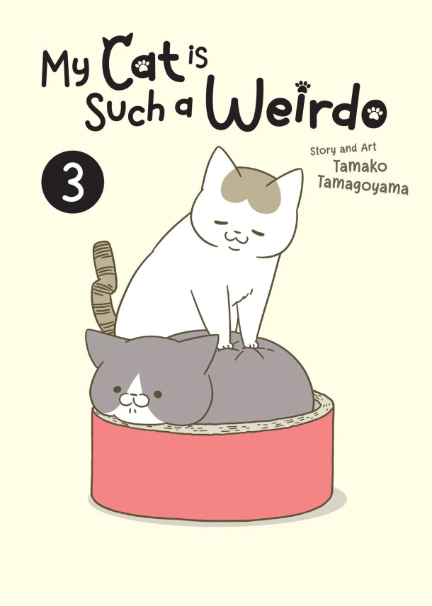 My Cat is Such a Weirdo Vol. 3 – Tamako Tamagoyama – boek cover