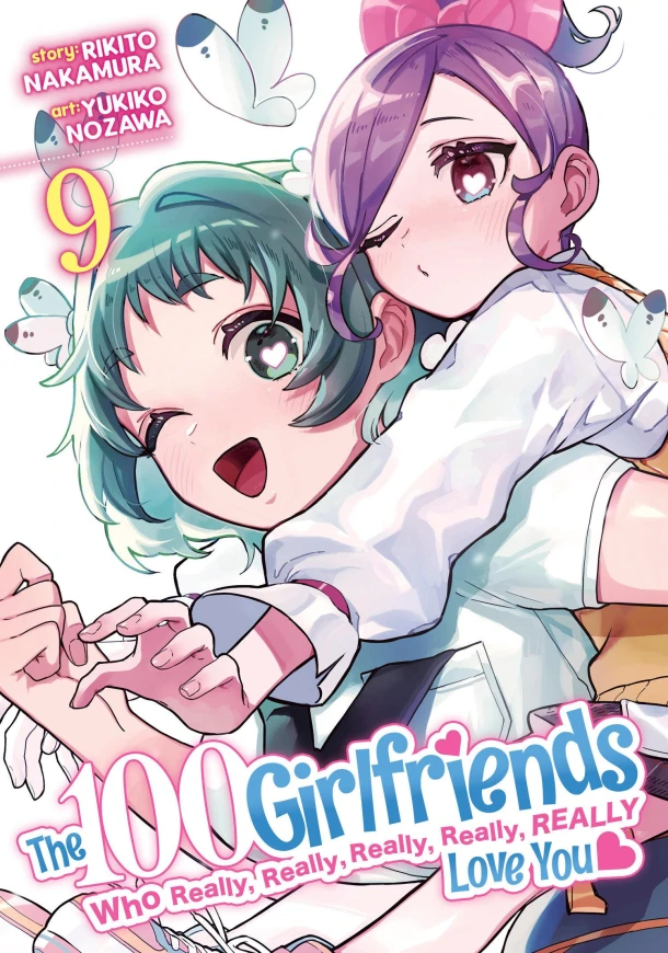 The 100 Girlfriends Who Really, Really, Really, Really, Really Love You Vol. 9 – boek cover